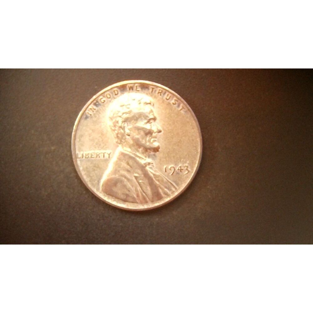 1943 Lincoln Wheat Cent (Steel) Extra Fine Lot 281